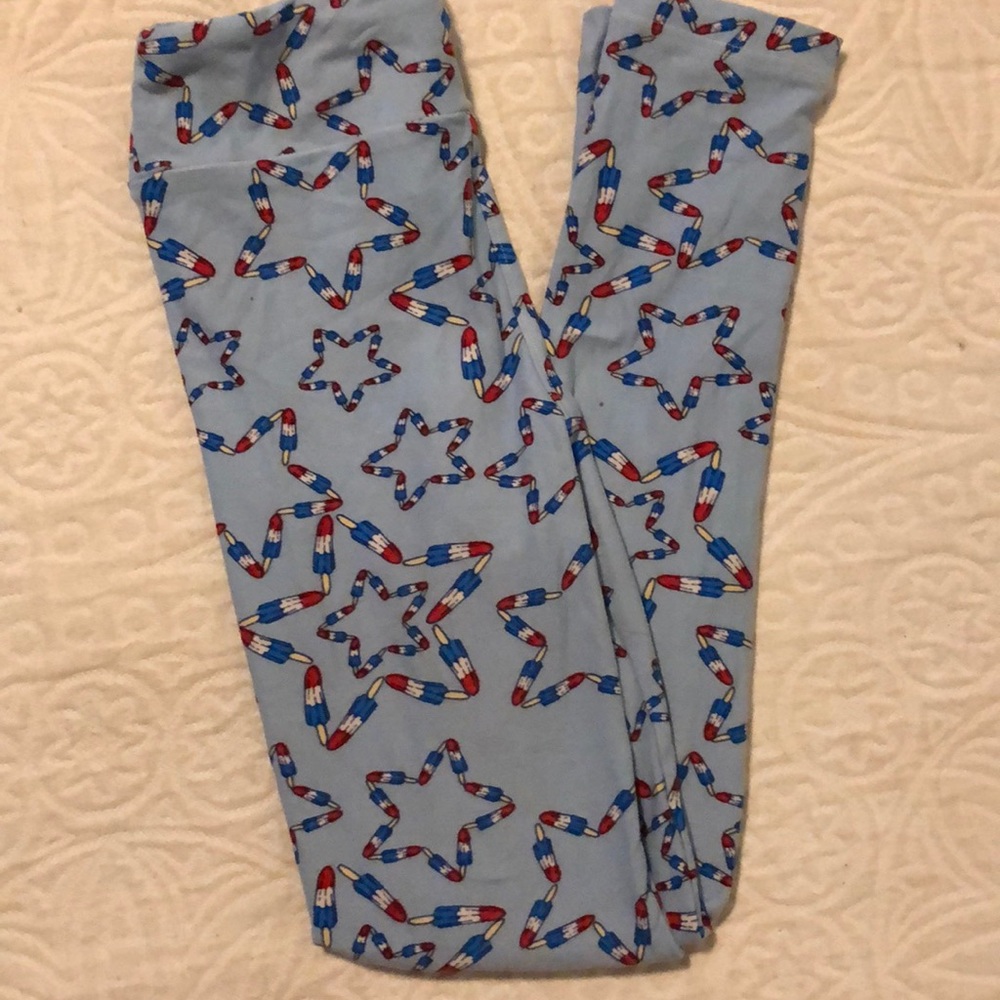 LulaRoe Patriotic Leggings